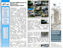 Tablet Screenshot of elektroauto-forum.de
